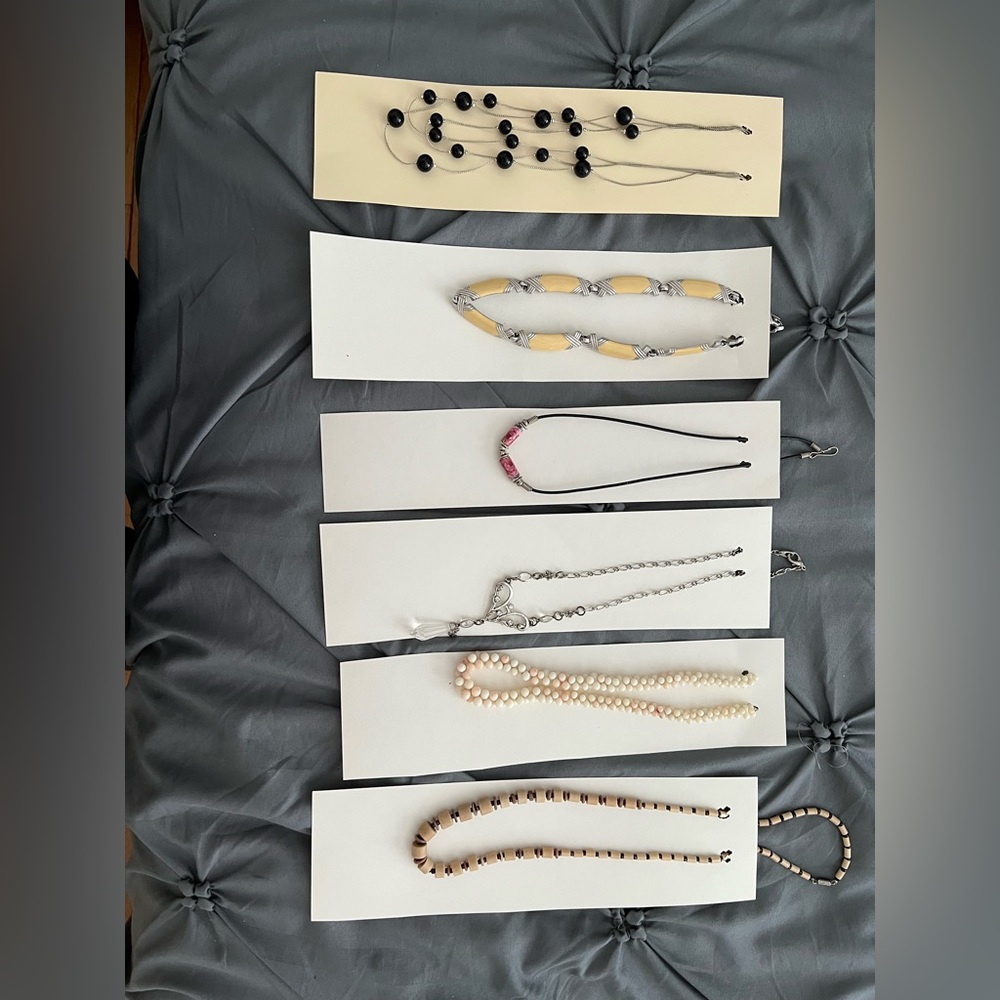 Assorted necklaces